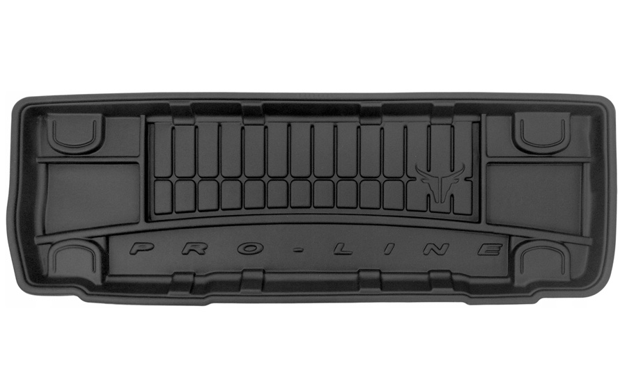 Коврик в багажник Citroen C2 '2003-2009 Frogum (черный, резиновый)