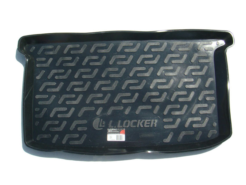 Коврик в багажник Geely GC2 (LC) '2011-> (хетчбек) L.Locker (черный, резиновый)