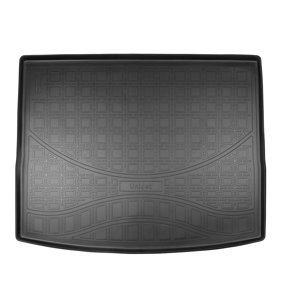 Коврик в багажник Skoda Karoq '2017-> (4WD) Norplast (черный, полиуретановый)