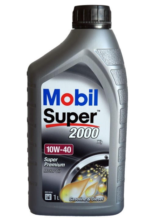 Масло моторное MOBIL SUPER 2000 X1 DIESEL 10W-40, 1 л, (152627) MOBIL