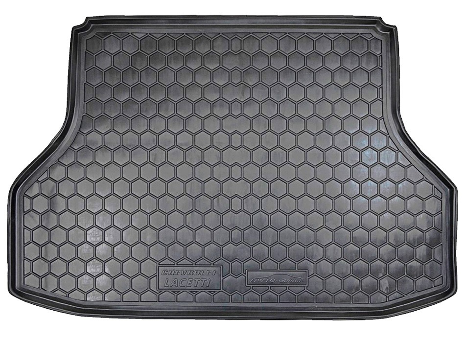 Коврик в багажник Daewoo Gentra '2013-> (седан) Avto-Gumm (черный, пластиковый)