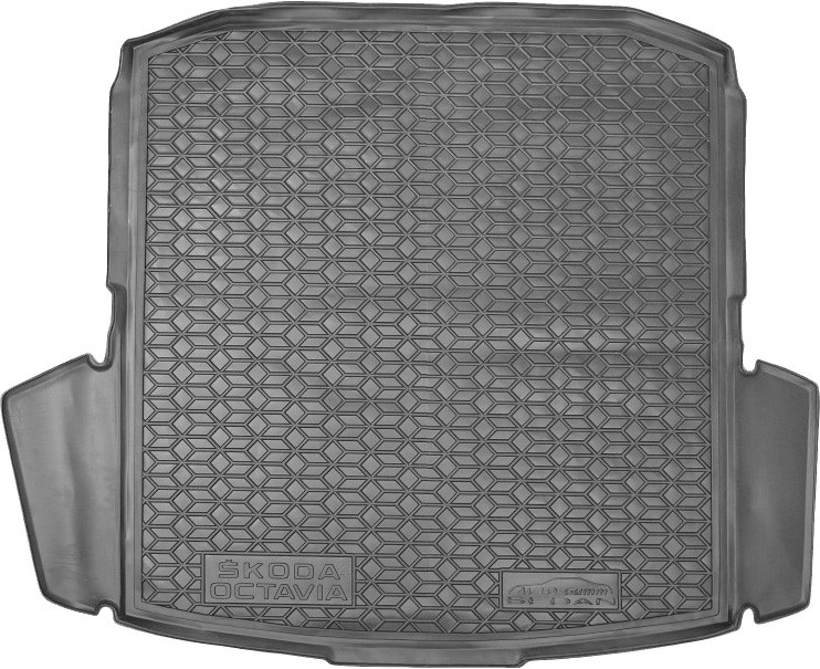 Коврик в багажник Skoda Octavia A8 '2020-> (хетчбек) Avto-Gumm (черный, пластиковый)