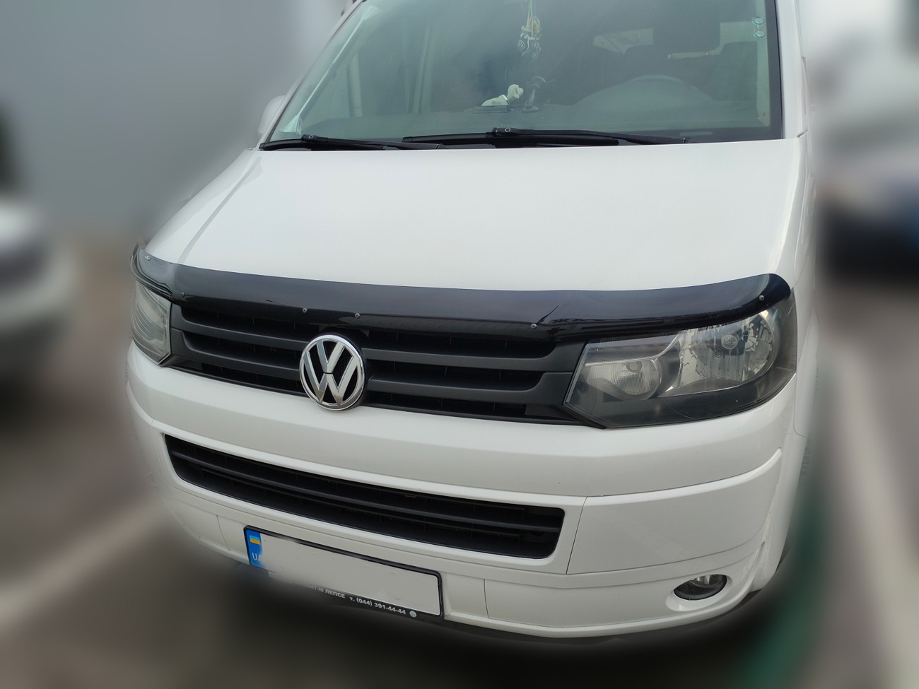 Дефлектор капота Volkswagen T5 '2009-2015 (без логотипа) HIC