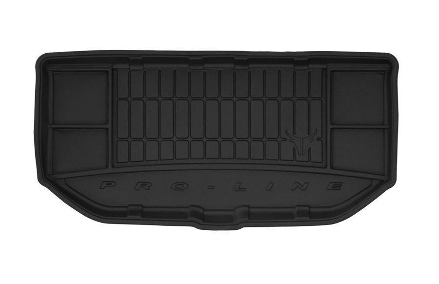Коврик в багажник Skoda Citigo '2011-> (верхний) Frogum (черный, резиновый)