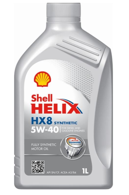 Масло моторное Shell Helix HX8 ECT 5W-40 1 л (550047772)