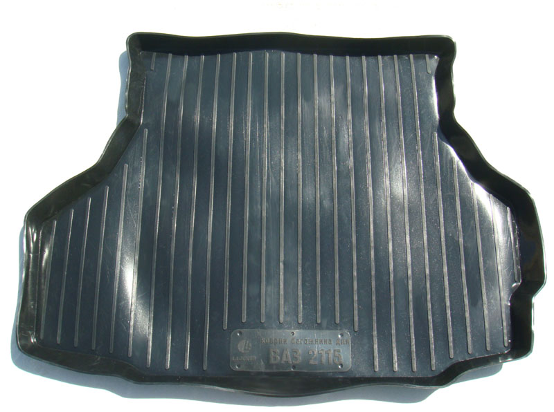 Коврик в багажник LADA (ВАЗ) 2115 '1997-2012 (седан) L.Locker (черный, пластиковый)