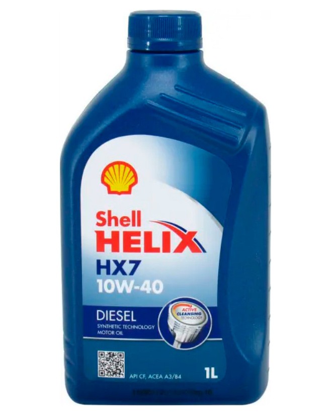 Масло моторное Shell Helix HX7 Diesel 10W-40 1 л (550046646)