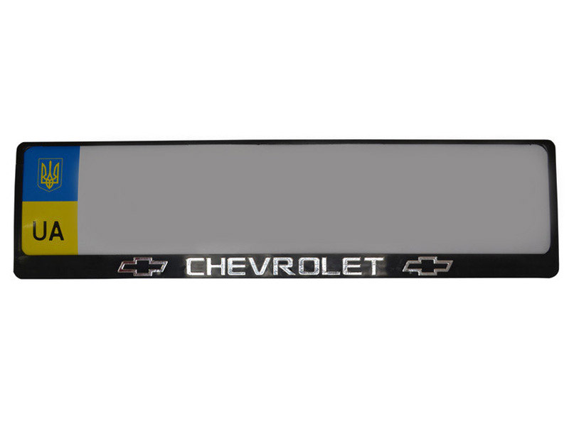 Рамка номера Chevrolet (24-002) 2 шт Inauto