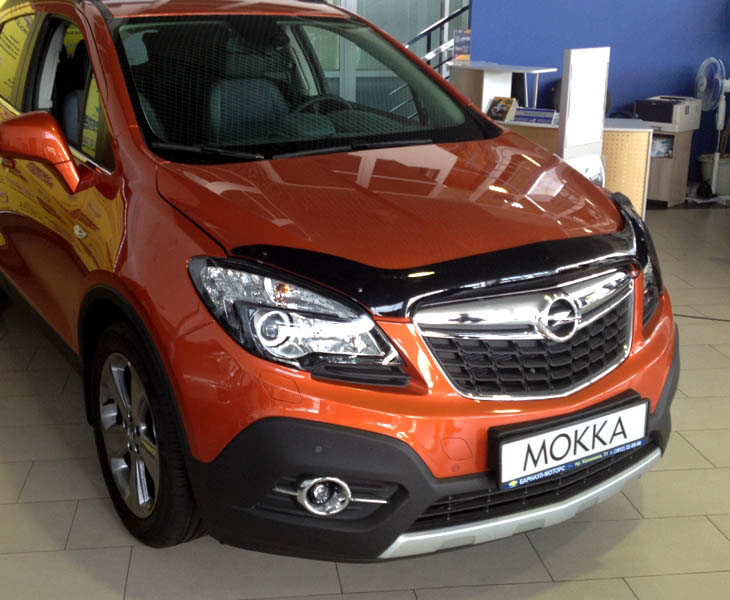 Дефлектор капота Opel Mokka '2012-2020 (без логотипа) Sim