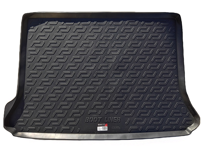 Коврик в багажник Ford Tourneo (Transit) Connect '2002-2013 (пассажирский, короткая база) L.Locker (черный, пластиковый)