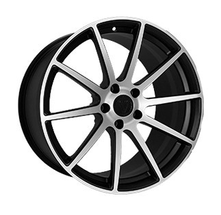 Диски R20 5x120 30 10.0J h 74.1 F-190 MATTE-BLACK-WITH-MACHINED-FACE