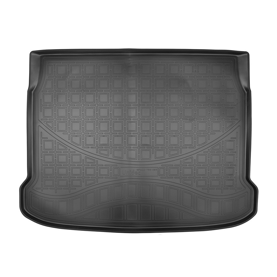 Коврик в багажник Mazda 3 '2019-> (хетчбек) Norplast (черный, пластиковый)