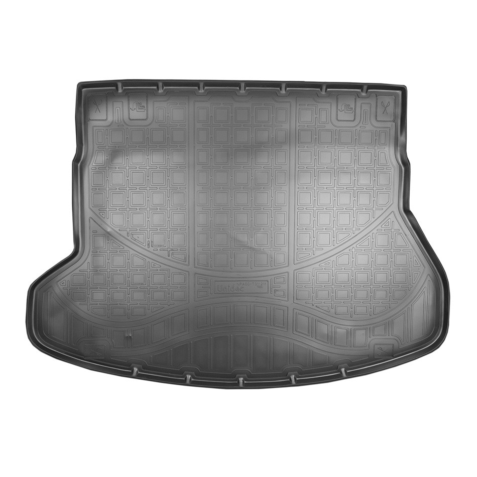Коврик в багажник Hyundai i30 '2012-2017 (универсал) Norplast (черный, полиуретановый)