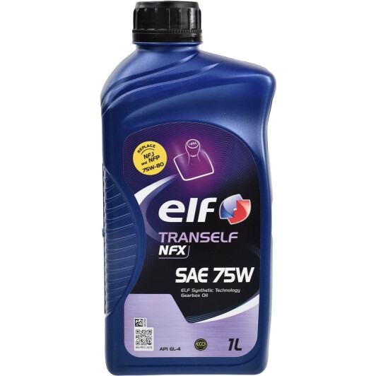 Масло трансмиссионное Elf Tranself NFX 75W 1 л (223519)