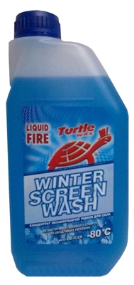Незамерзающая жидкость Turtle Wax Liquid Fire -80С 1 л (T4042/T4043)