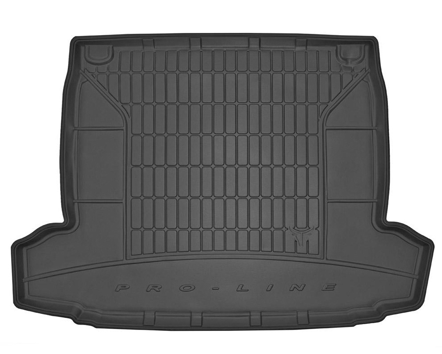Коврик в багажник Citroen C5 '2008-> (седан, с боковыми нишами) Frogum (черный, резиновый)