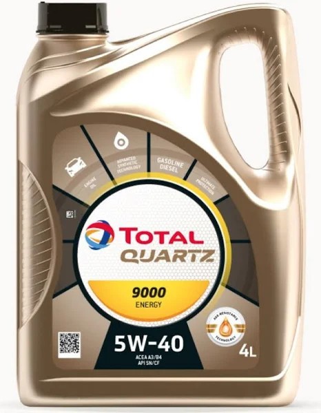 Масло моторное Total QUARTZ 9000 ENERGY 5W-40 4 л (216600)