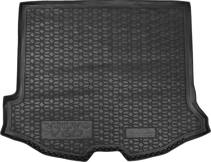 Коврик в багажник Volvo V60 '2010-2018 Avto-Gumm (черный, полиуретановый)