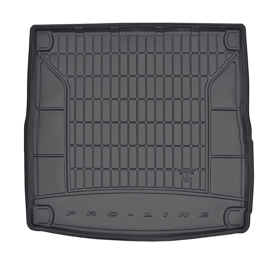 Коврик в багажник Audi A4 (B9) '2015-> (Allroad, универсал, без полки) Frogum (черный, резиновый)