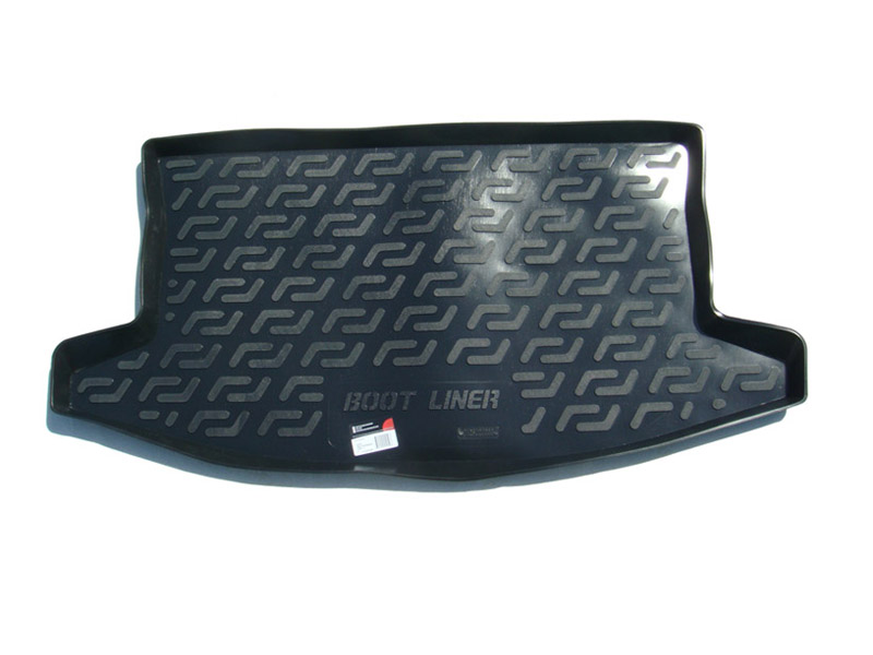 Коврик в багажник Geely MK2 '2008-> (хетчбек) L.Locker (черный, пластиковый)