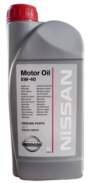 Масло моторное NISSAN 5W-40, 1 л, ориг.№ KE900-90032