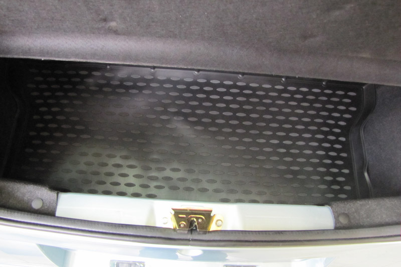 Коврик в багажник BYD F0 '2008-> (хетчбек) Novline-Autofamily (черный, полиуретановый)