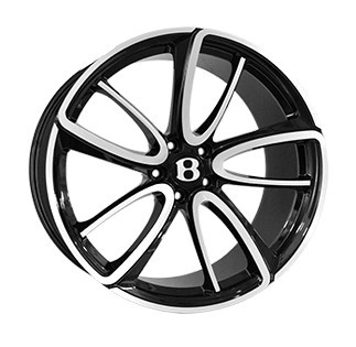 Диски R21 5x112 41 9.5J h 57.1 BN1040R GLOSS-BLACK-WITH-MATTE-POLISHED FORGED