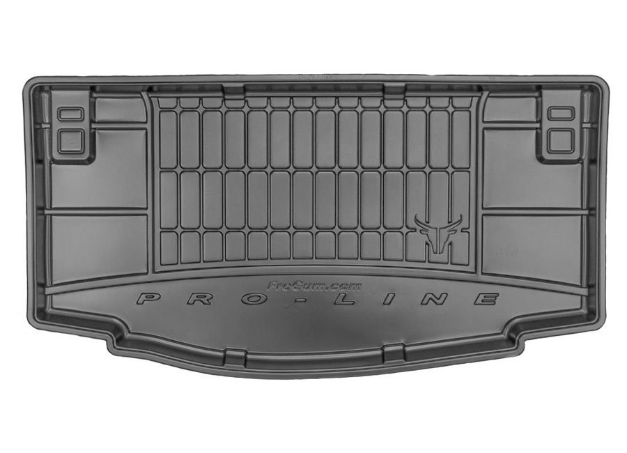 Коврик в багажник Hyundai i10 '2013-2019 Frogum (черный, резиновый)