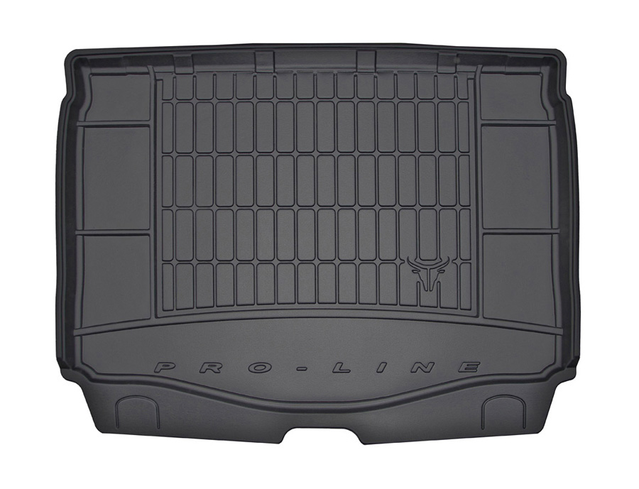 Коврик в багажник Peugeot 207 '2006-2012 (универсал) Frogum (черный, резиновый)