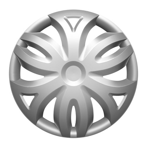 Колпаки на колеса (комплект 4 шт., модель Lotus, размер 13 дюймов) Elegant