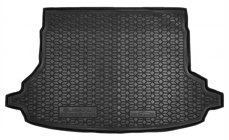 Коврик в багажник Subaru Forester '2018-> (без сабвуфера) Avto-Gumm (черный, полиуретановый)