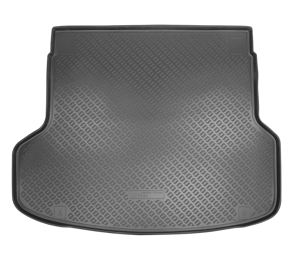 Коврик в багажник Hyundai i30 '2017-> (универсал) Norplast (черный, пластиковый)