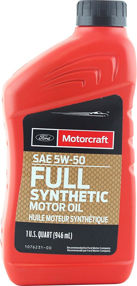 Масло моторное Ford Motorcraft Full Synthetic Motor Oil 5W-50 0.946 л (XO5W50QGT)