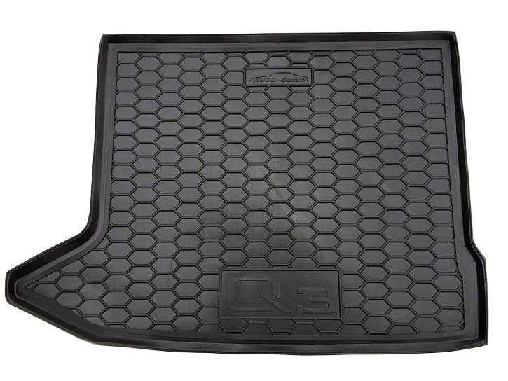 Коврик в багажник Audi Q3 '2011-2018 Avto-Gumm (черный, полиуретановый)