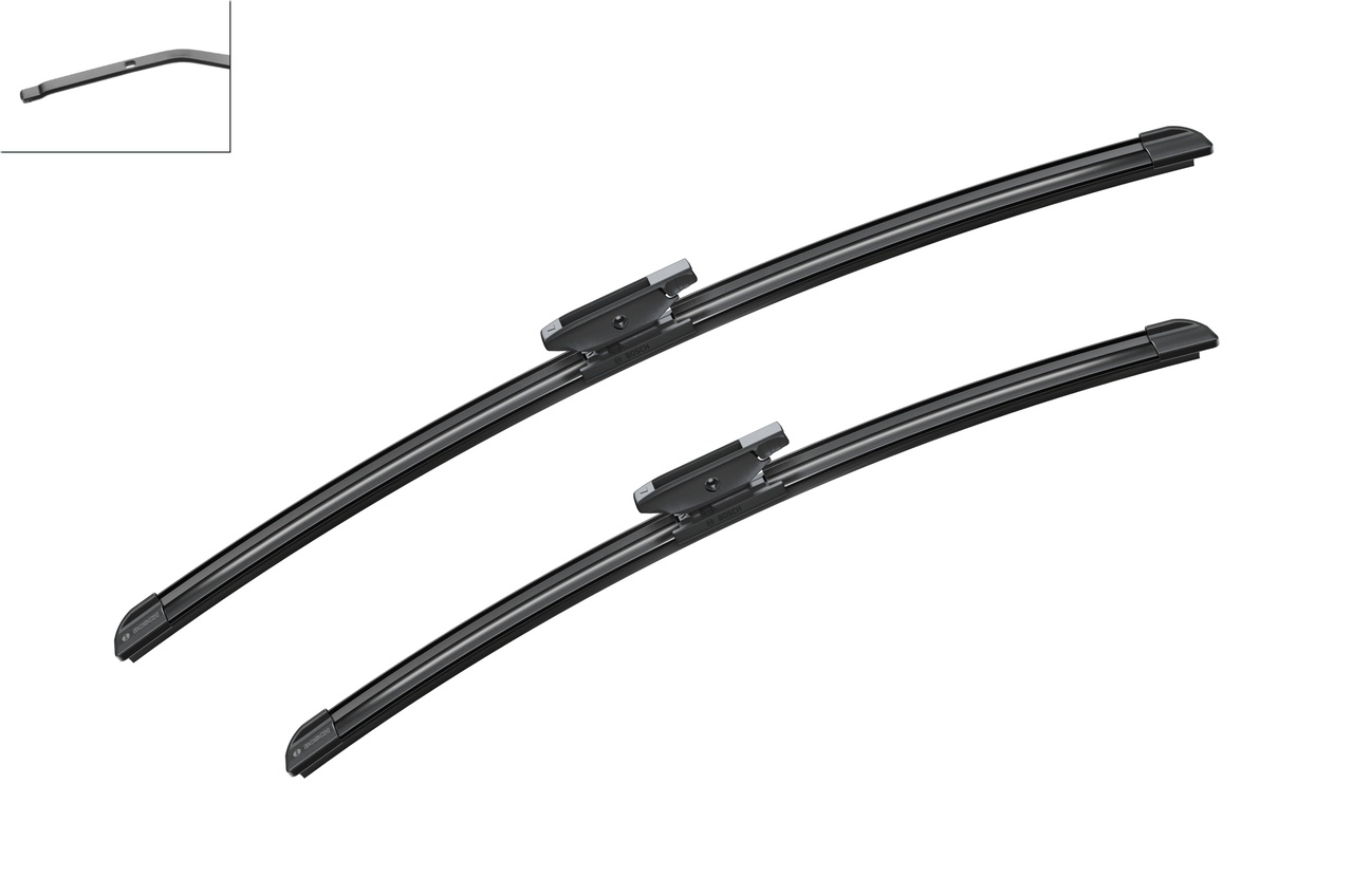 BOSCH Щітка склоочисника К-Т БЕЗКАРКАСНИЙ AEROTWIN / 550/475 MM / A 173 S / ЛІВИЙ РУЛЬ