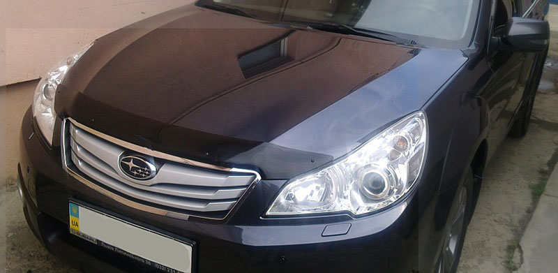 Дефлектор капота Subaru Outback '2009-2014 (без логотипа) EGR