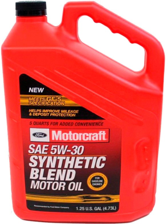 Масло моторное Ford Motorcraft Synthetic Blend Motor Oil 5W-30 4.73 л (XO5W-305Q3SP)