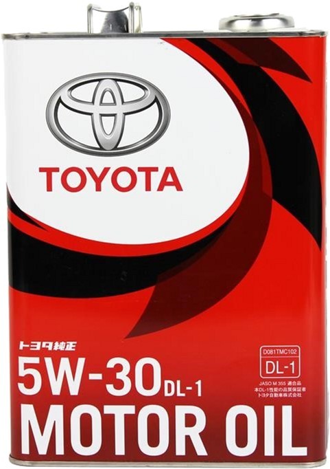 Масло моторное Toyota 5W-30 DL-1 4 л (0888302805)