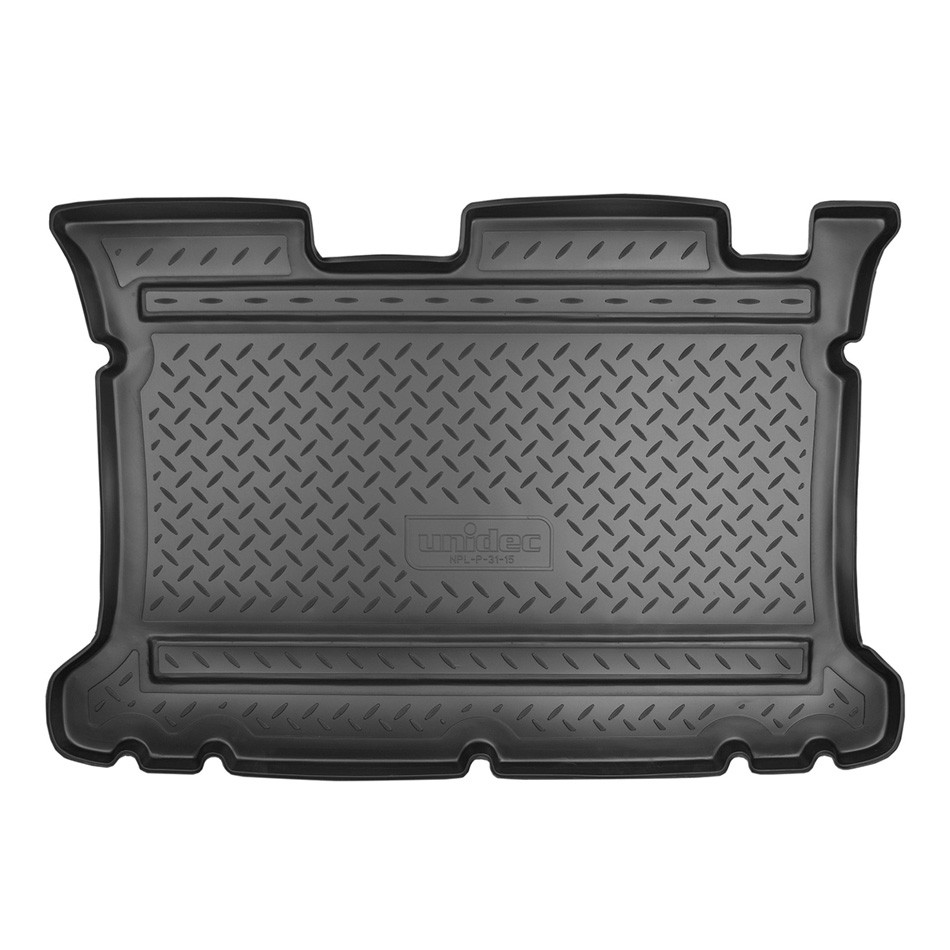 Коврик в багажник Hyundai Matrix '2001-2010 Norplast (черный, пластиковый)