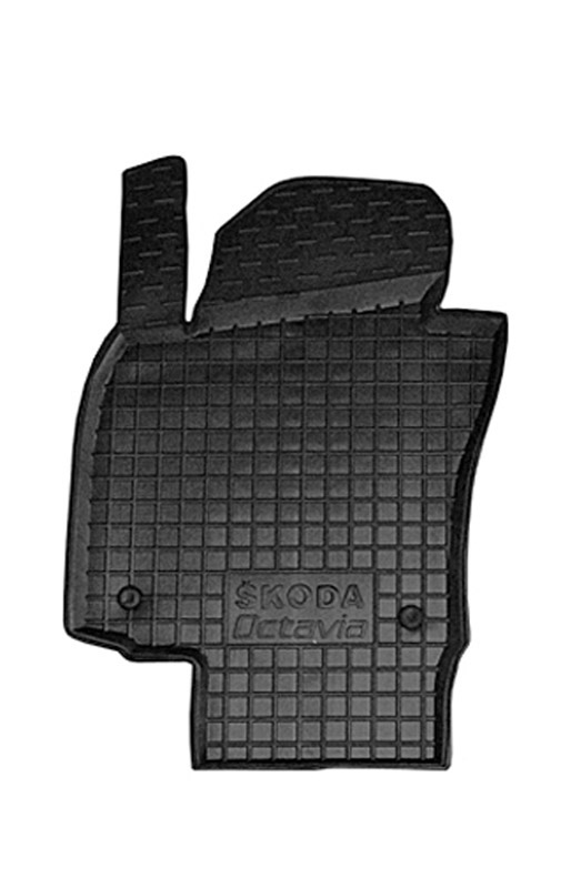 Коврик в салон Skoda Octavia A5 '2004-2013 (водительский) Avto-Gumm (черные)