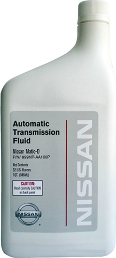 Масло трансмиссионное Nissan ATF Matic Fluid D 0.946 л (999MPAA100P)