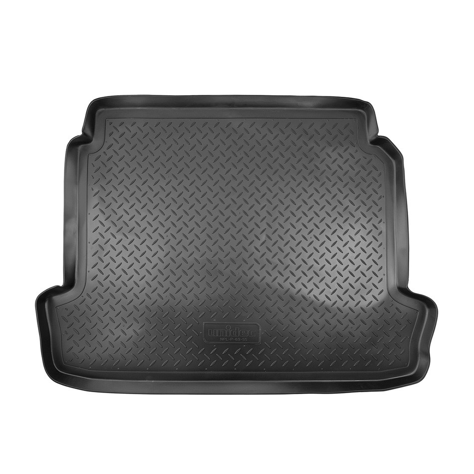 Коврик в багажник Renault Megane '2003-2009 (седан) Norplast (черный, полиуретановый)