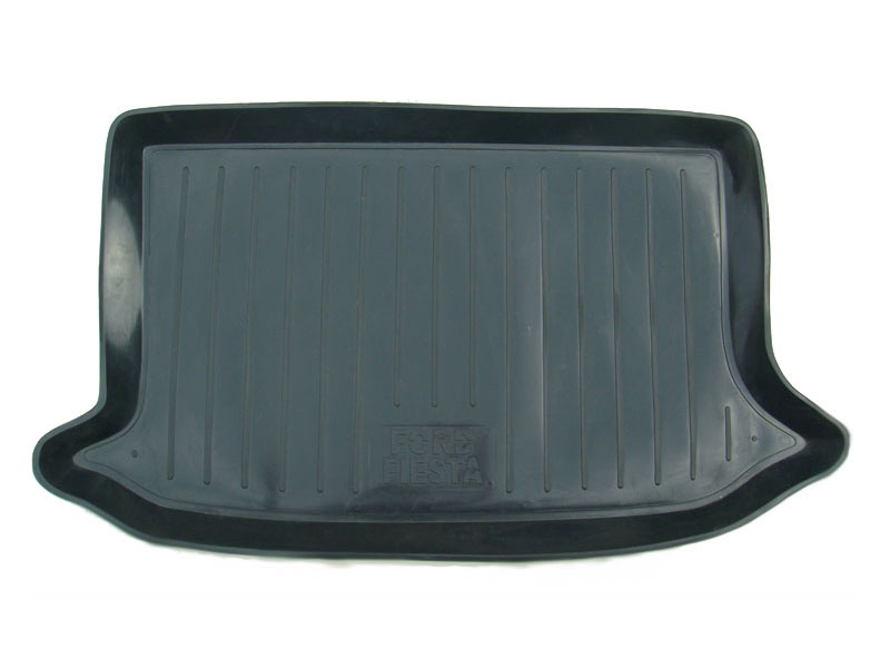 Коврик в багажник Ford Fiesta '2002-2008 (хетчбек) L.Locker (черный, пластиковый)