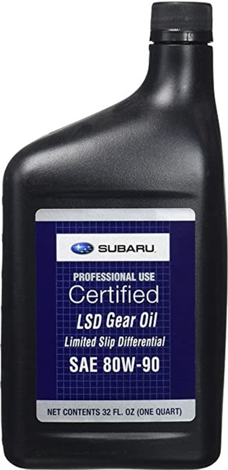 Масло трансмиссионное Subaru Certified LSDGear Oil 80W-90 1 л (SOA427V1800)(SOA427V1800)