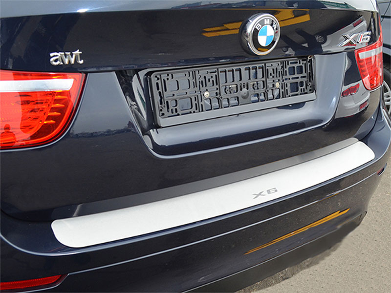 Накладка на бампер BMW X6 (E71) '2008-2014 (прямая, исполнение Premium) NataNiko