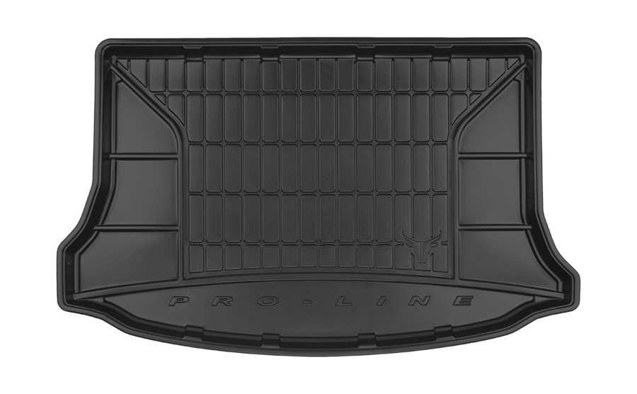 Коврик в багажник Volvo V40 '2012-> (хетчбек) Frogum (черный, резиновый)