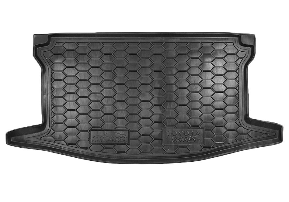 Коврик в багажник Toyota Yaris '2011-2020 (верхний) Avto-Gumm (черный, полиуретановый)