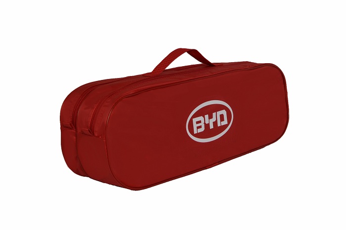 Сумка-органайзер в багажник BYD красная (03-042-2Д) Poputchik