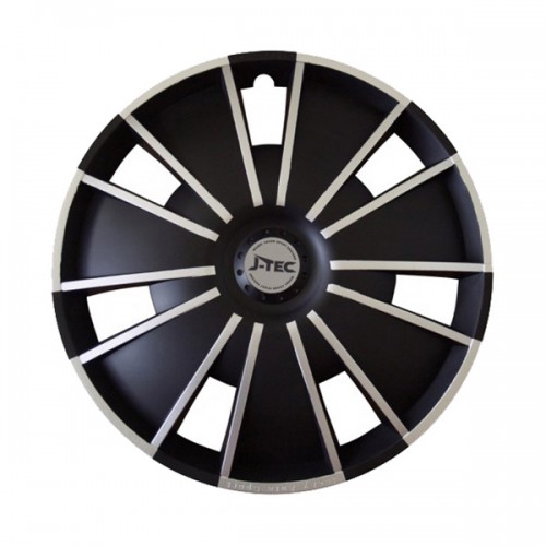 Колпаки на колеса (комплект 4 шт., модель Emotion Black, размер 15 дюймов) J-Tec