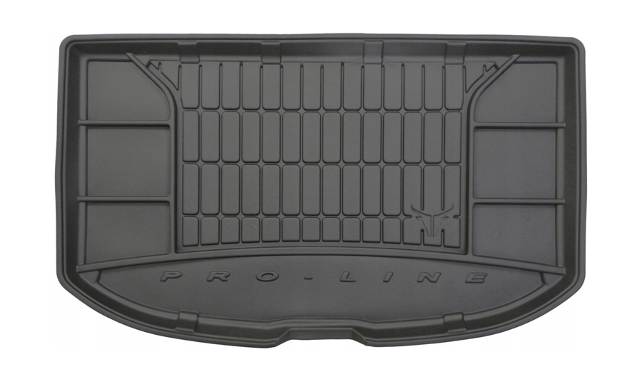 Коврик в багажник KIA Soul '2013-2019 (верхняя полка) Frogum (черный, резиновый)